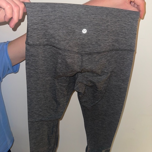 Lululemon Align High-Rise Pant 28" Heathered Graphite Grey Size 8 - Picture 4 of 7